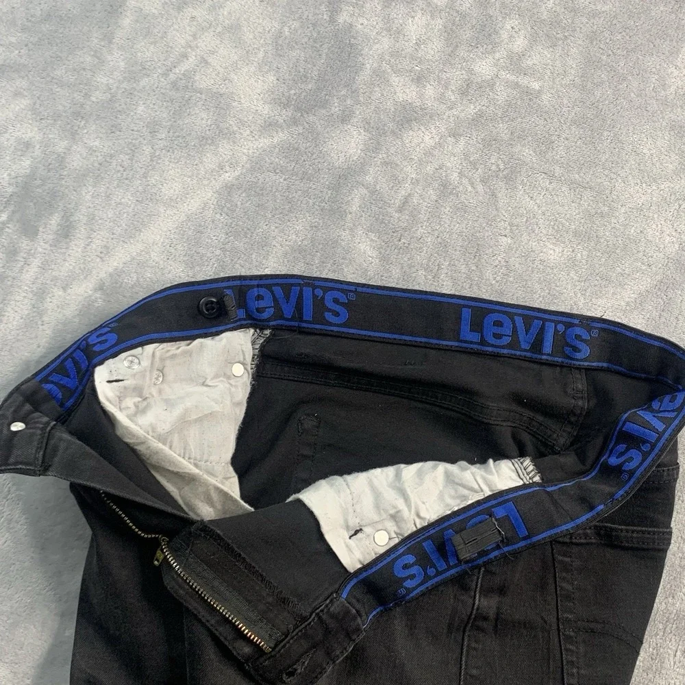 Levi's‎ Boys 502 Regular Taper Jeans Kids Black 20 Reg 30x32